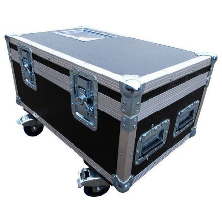 Chauvet LED SlimPar Tri 7 Six Way Flightcase